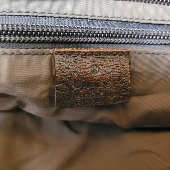 🔹️ GUCCI🔹️ Vintage sherry line large tote bag ✨️ - Picture 11 of 17